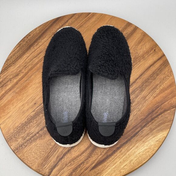 Allbirds Wool Lounger Fluffs Shoes Mens Size 11 Black Slip on Casual Comfort main image 6